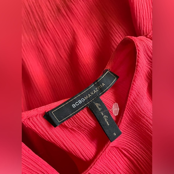 BCBG ruffle silk top - Picture 11 of 11